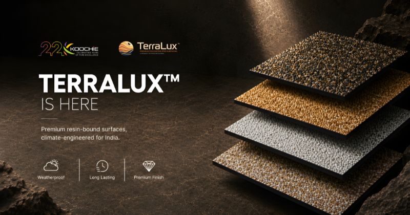 Resin bound surfacing India for premium residential walkways and podiums
